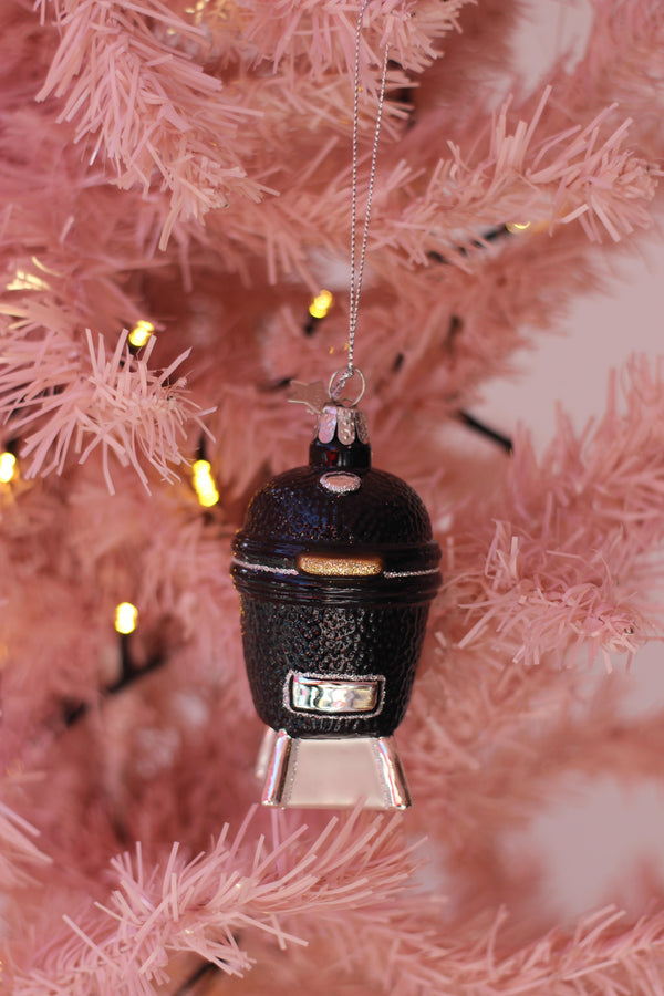 Black Egg BBQ Christmas Decoration