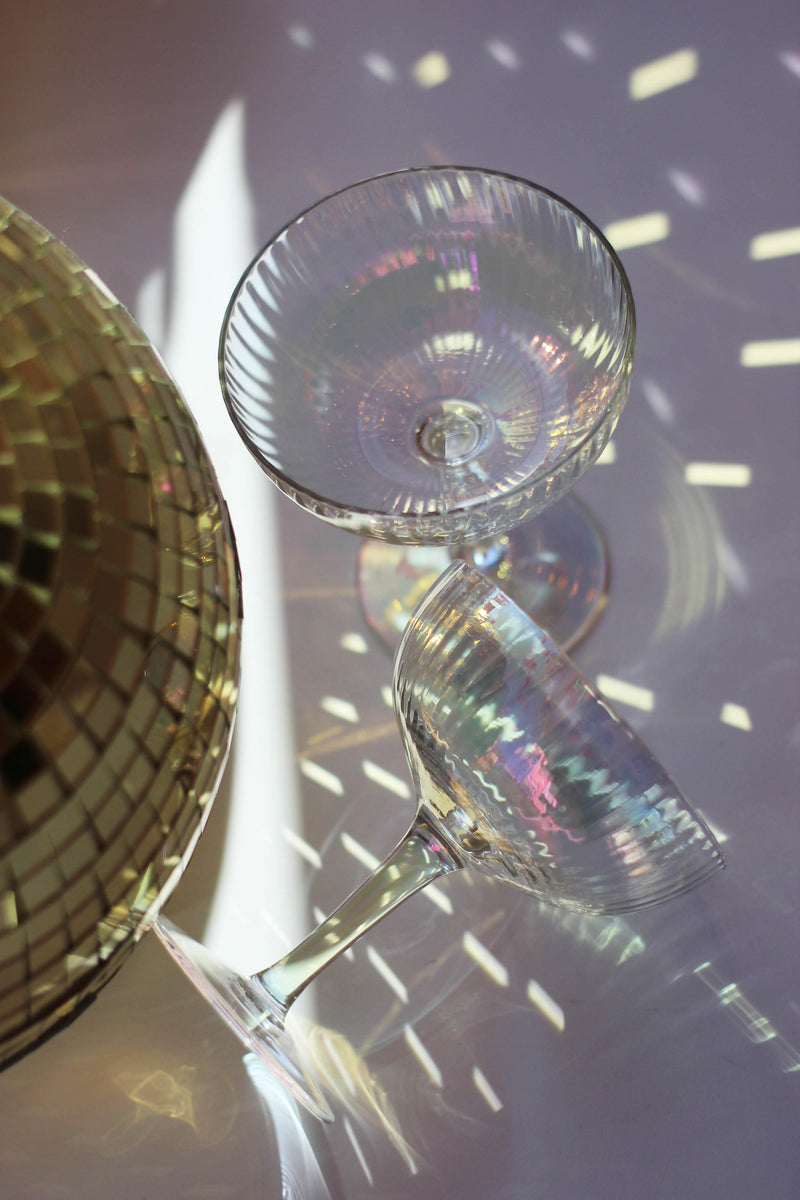 Luster Champagne Coupe - Set of Glasses (2)