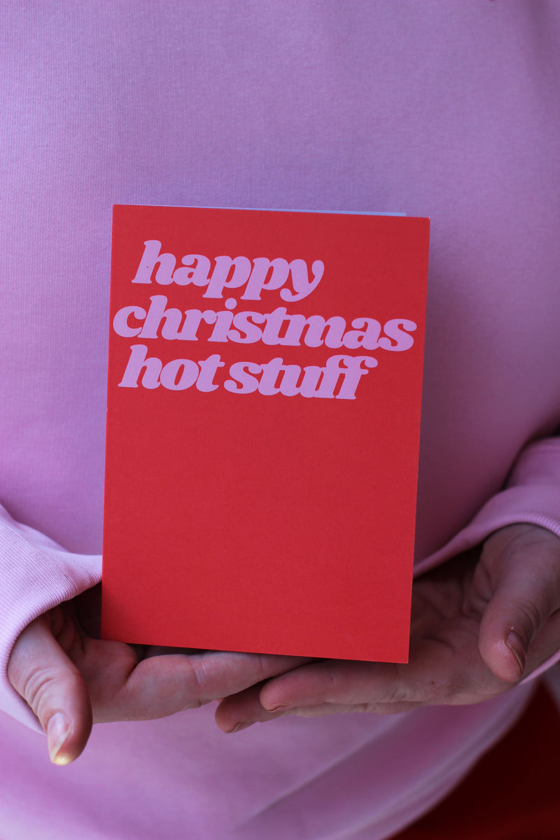 Happy Christmas Hot Stuff Card