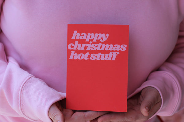 Happy Christmas Hot Stuff Card