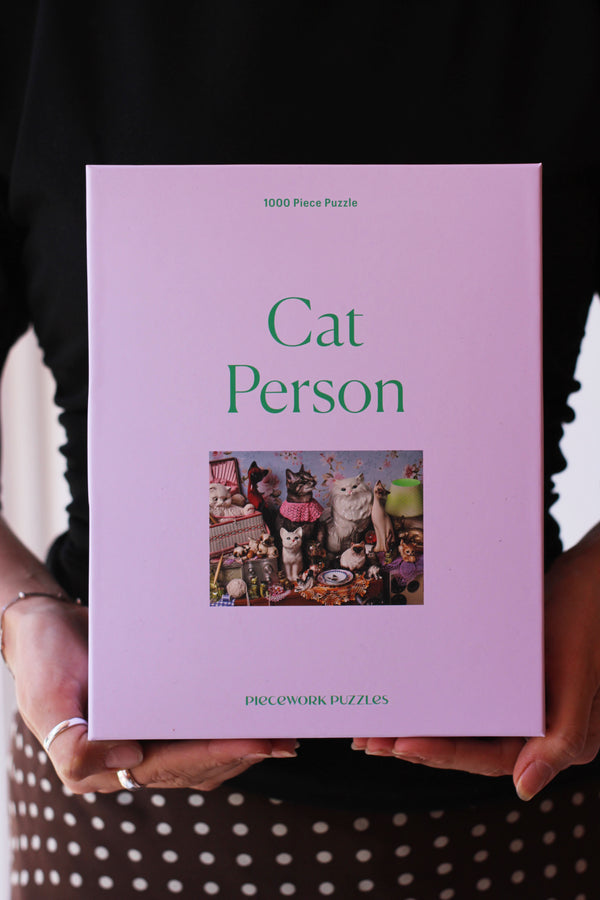 Cat Person 1000 Piece Puzzle