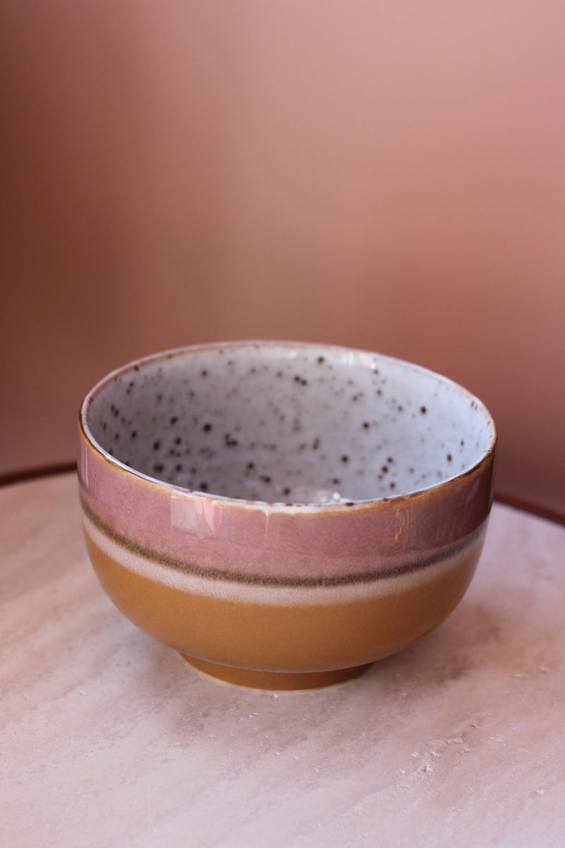 HKliving Ceramic Prairie Noodle Bowl