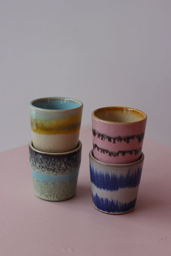 HKLiving 70s Ceramics Vibrance Egg cups (Set)