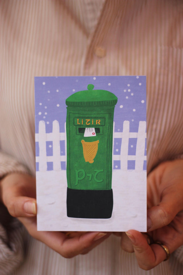 Irish Letterbox/ Litir Christmas Card