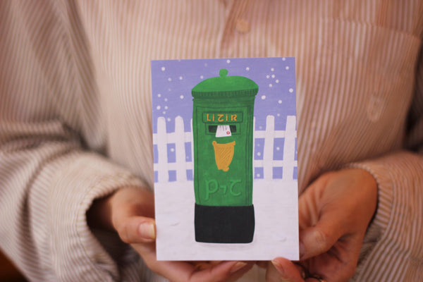Irish Letterbox/ Litir Christmas Card