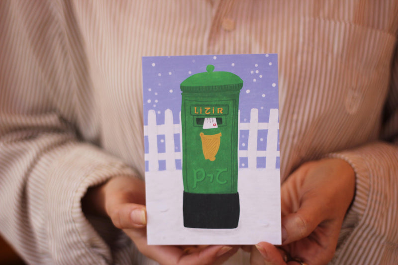 Irish Letterbox/ Litir Christmas Card