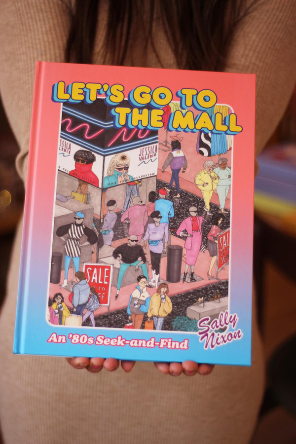 Let's Go to the Mall - An ’80s Seek-and-Find Hardback Book