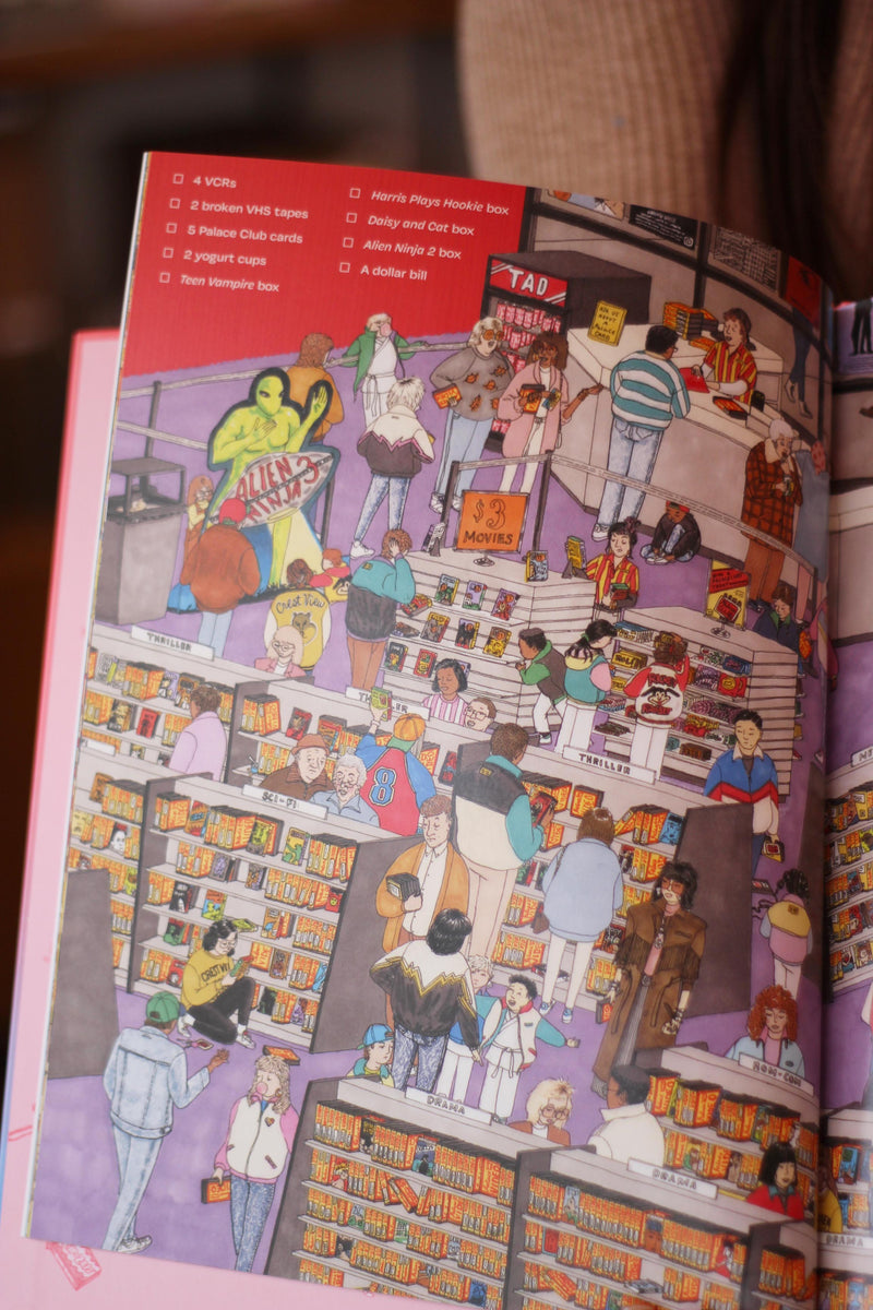 Let's Go to the Mall - An ’80s Seek-and-Find Hardback Book