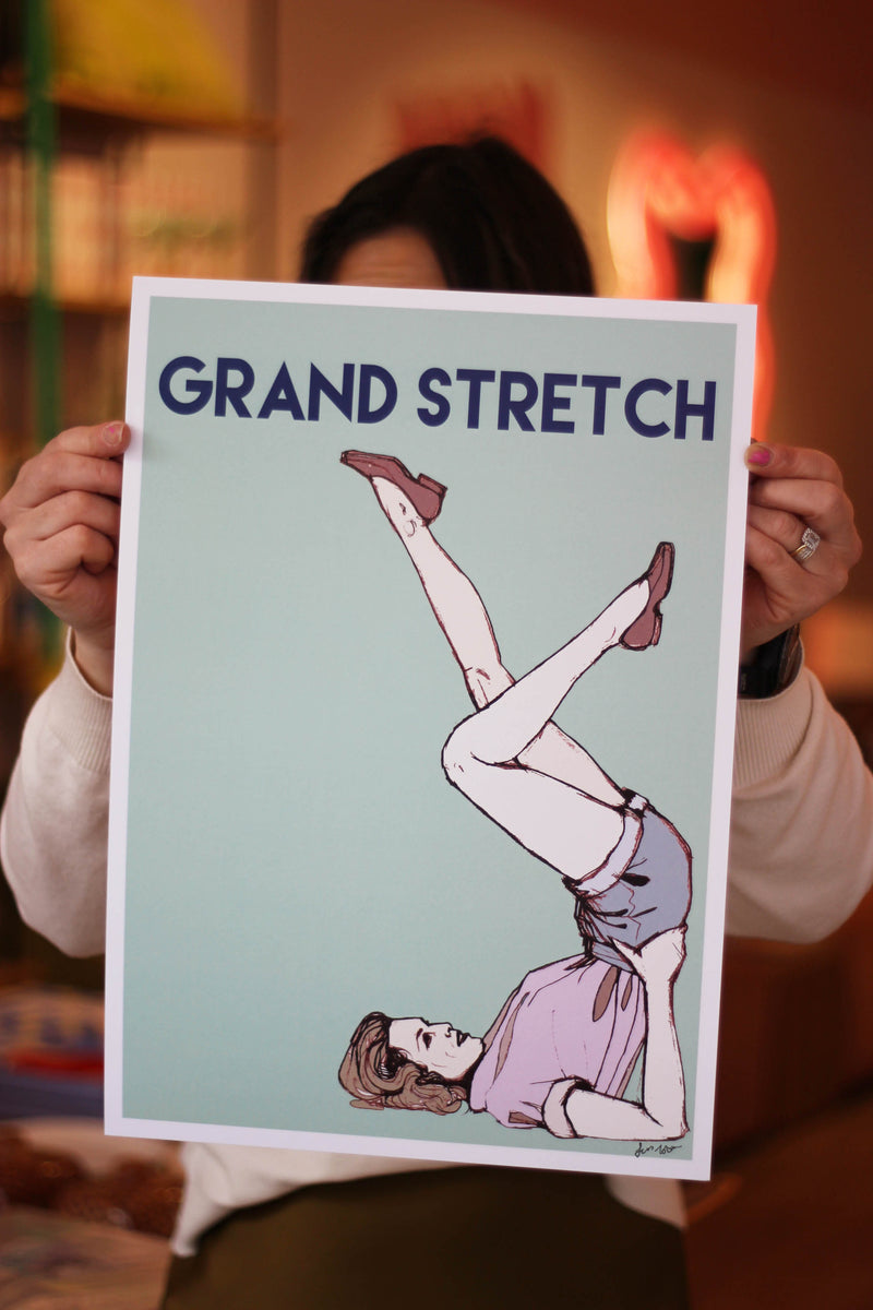 GRAND STRETCH Edition Art Print - buy irish art Jess Tobin – April ...