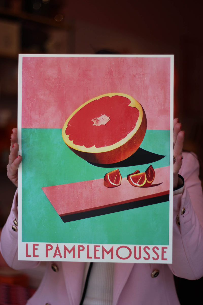 Shop Le Pamlemousse Art Print - buy colourful prints at April and the ...