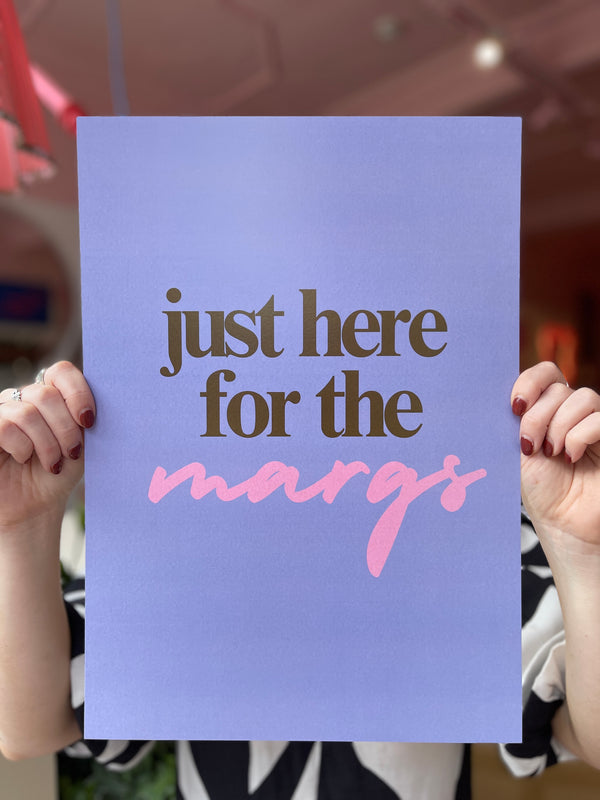 Just Here for the MARGS Art Print