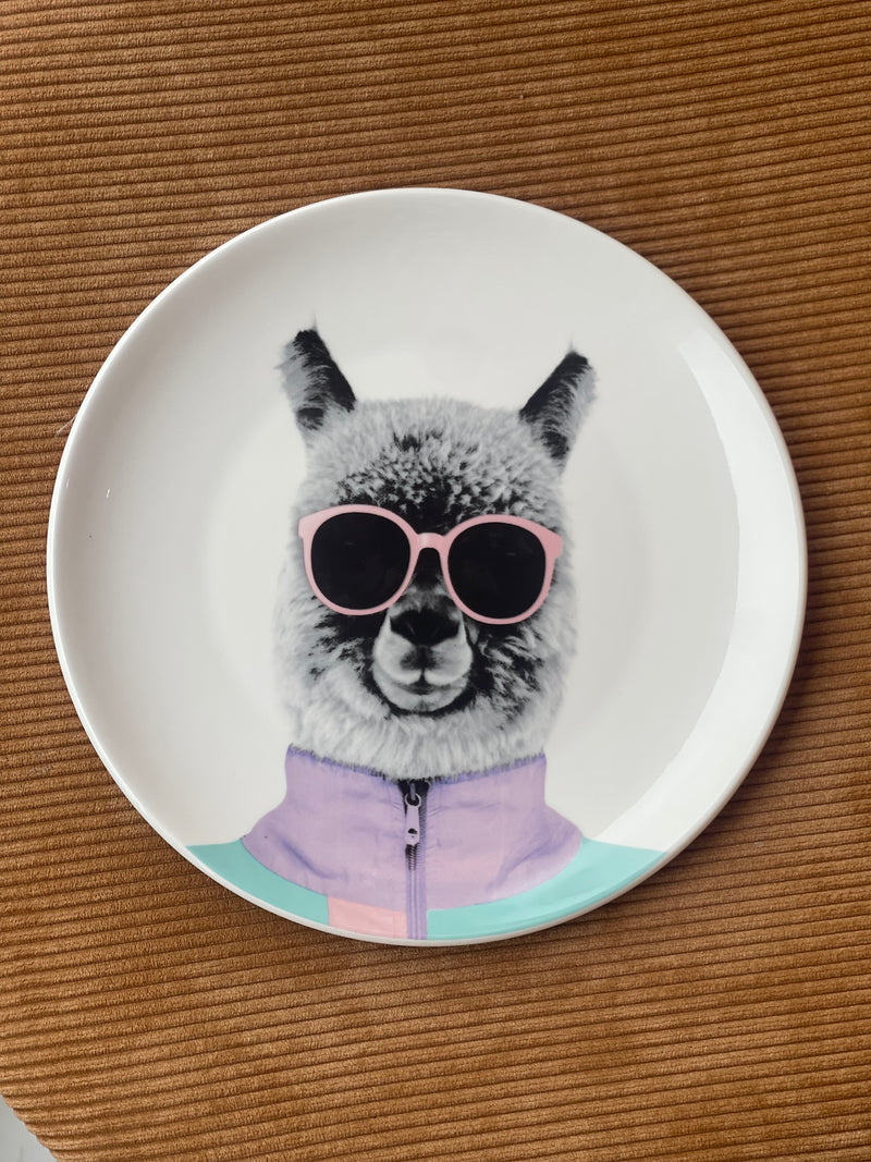 Wild Dining Alpaca Plate