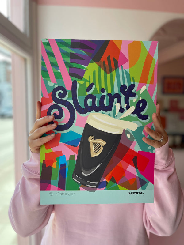SLÁINTE Art Print