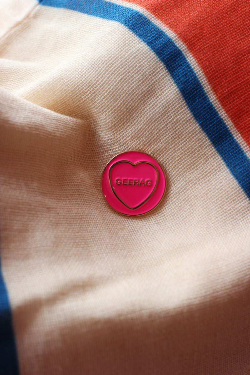 Geebag Enamel Pin