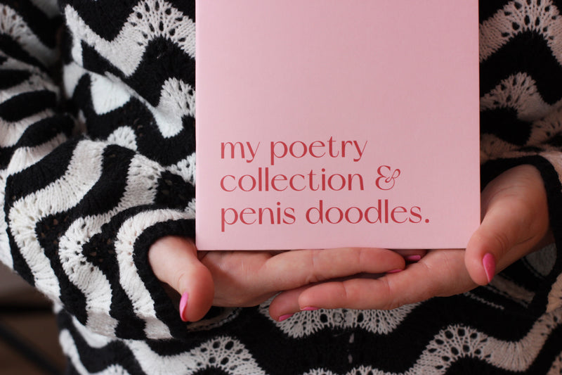 My Poetry Collection and Penis Doodles Notebook