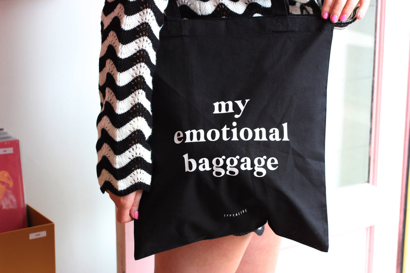 My Emotional Baggage Tote Bag