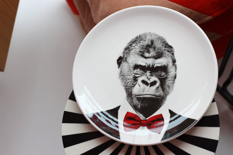 Wild Dining Gorilla Plate