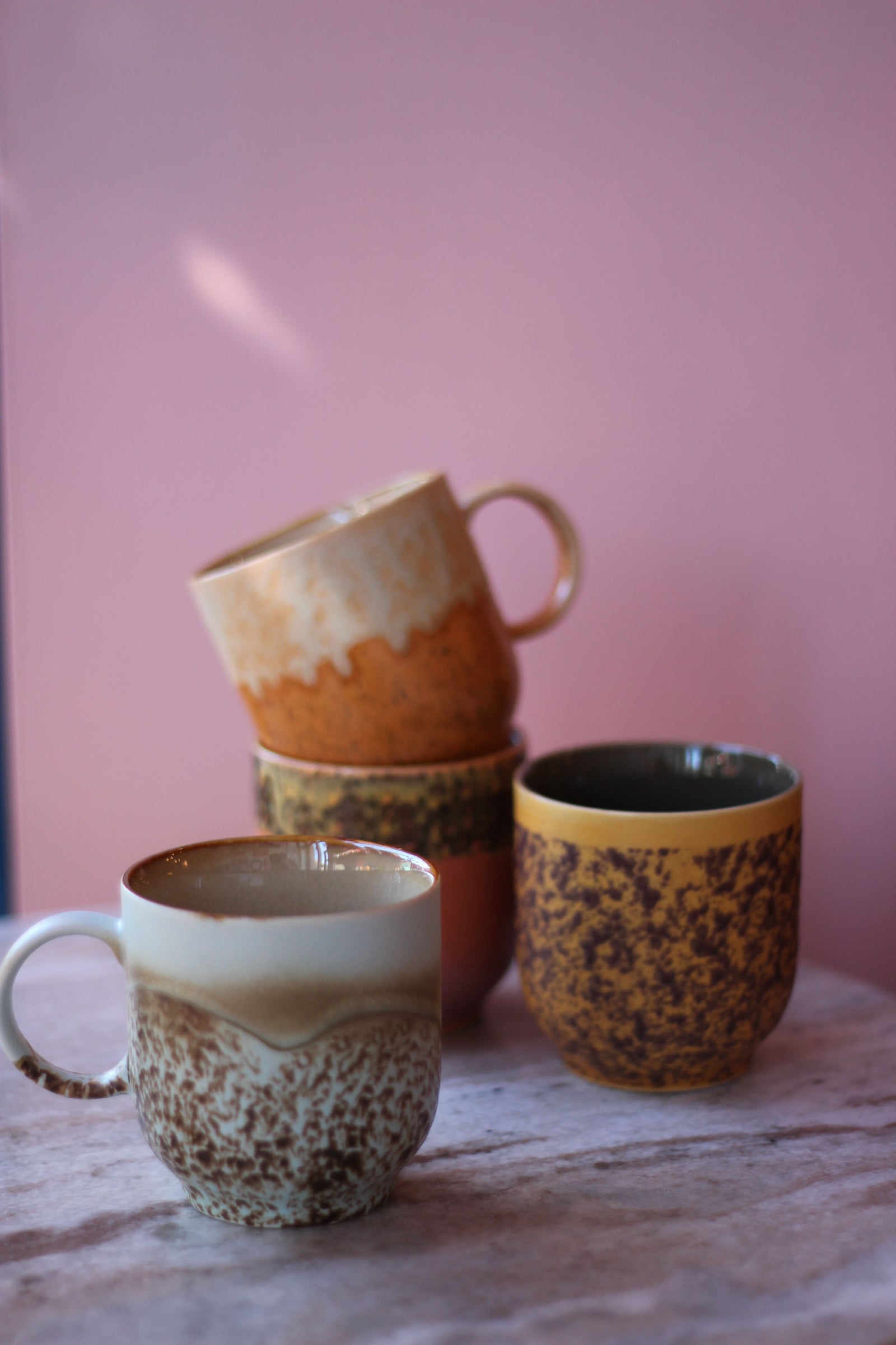 HKliving 70's Ceramic Cape Café cups