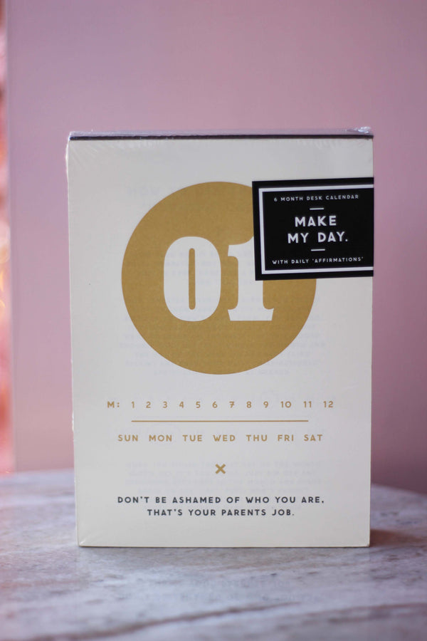 Make My Day Undated Calendar