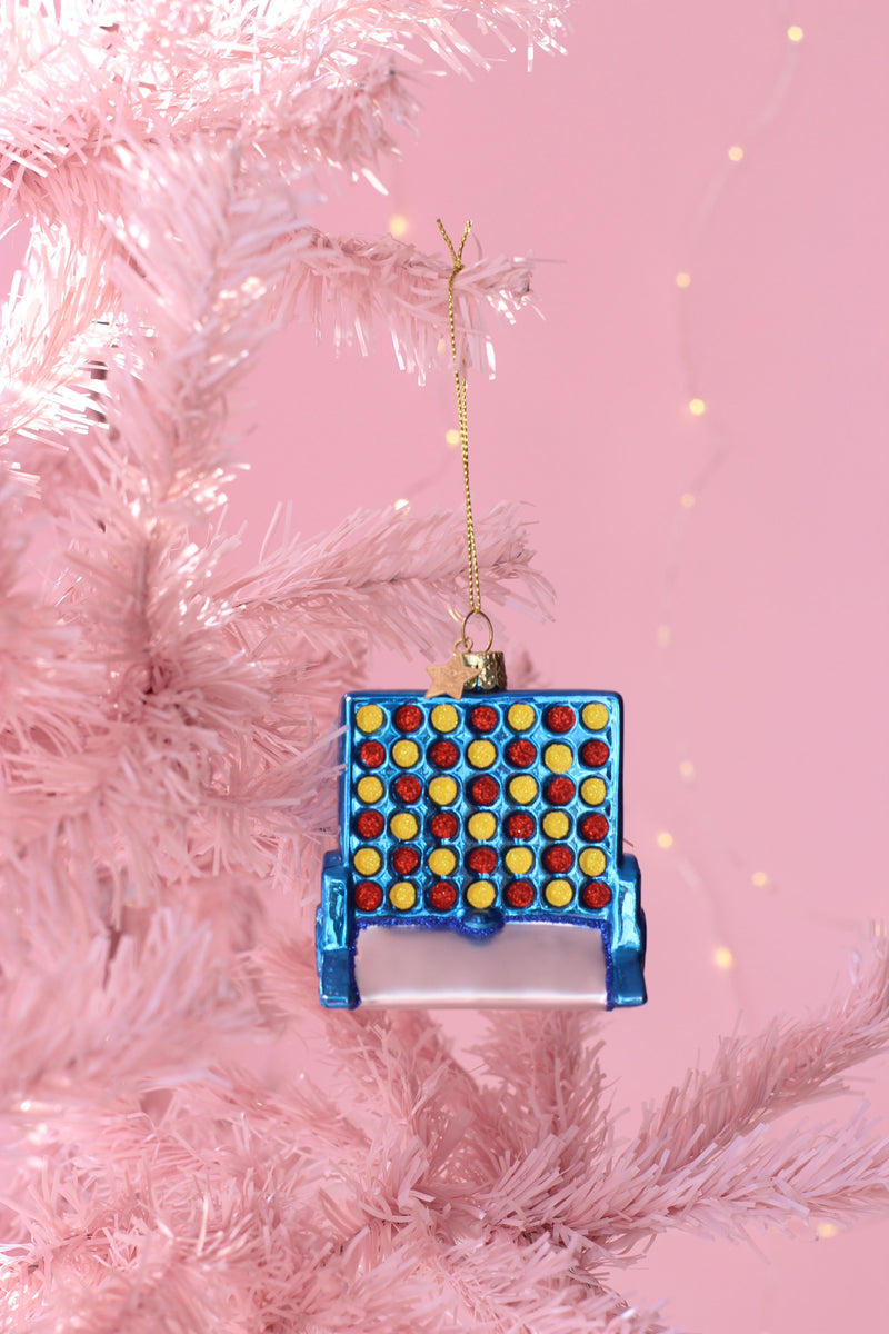 Connect 4 Game Christmas Decoration