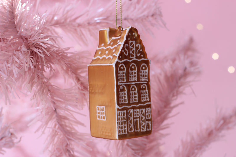 buy Gingerbread Canal House Christmas Decoration Vondels sweet ornaments Dublin Ireland 