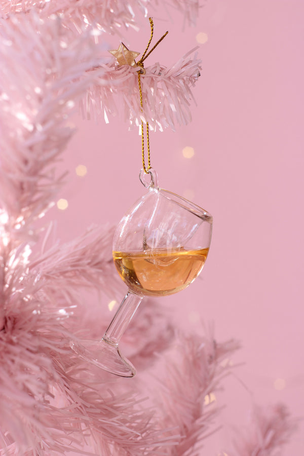 buy Rose Glass Wine Christmas Decoration Vondels drinks ornament Dublin 