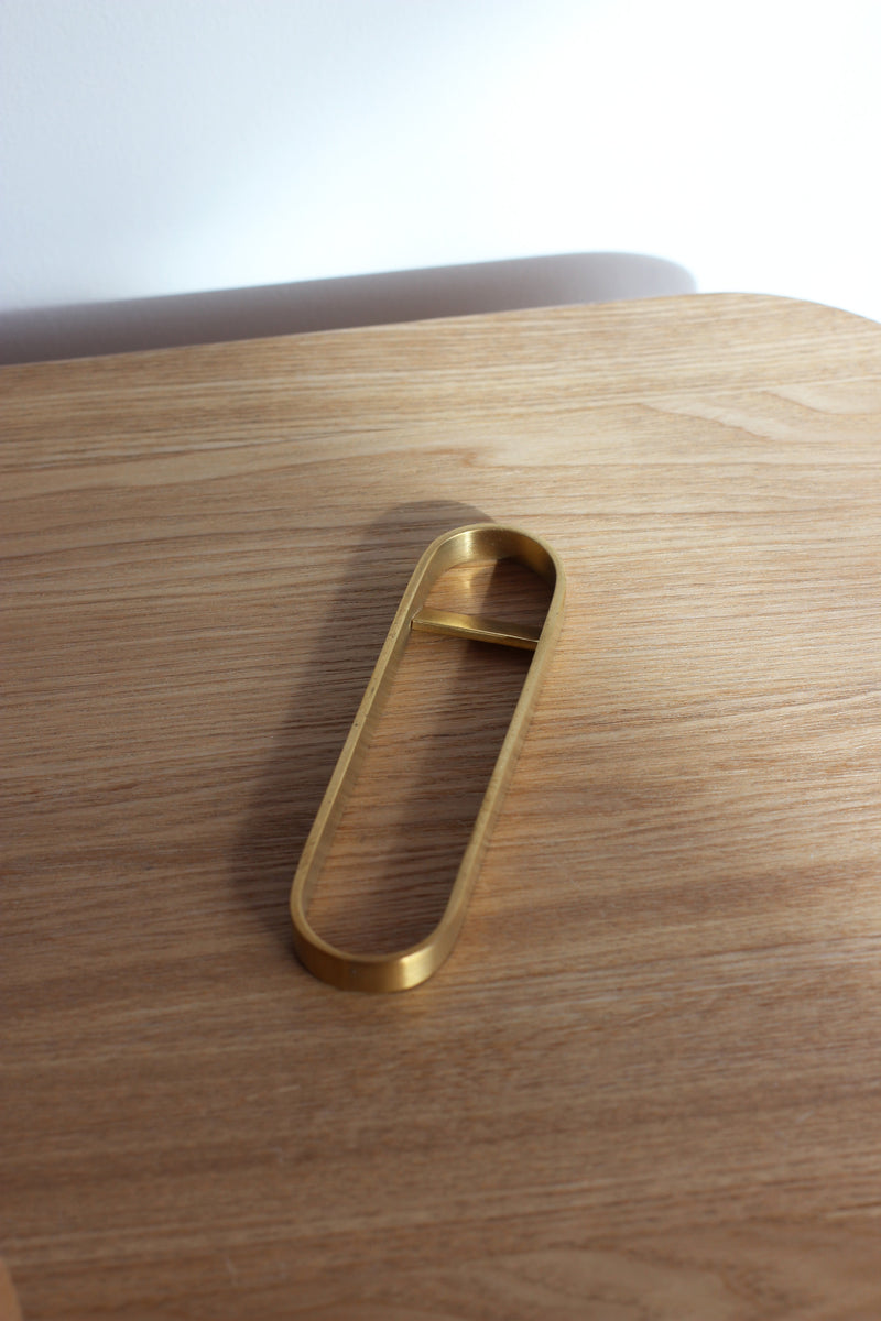 Fein Bottle Opener in Brass
