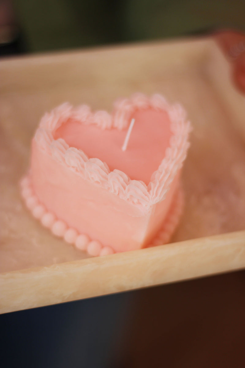 Sweetie 3D Candle Heart Cake Candle