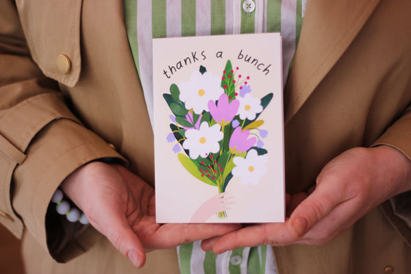 Thanks a bunch Card