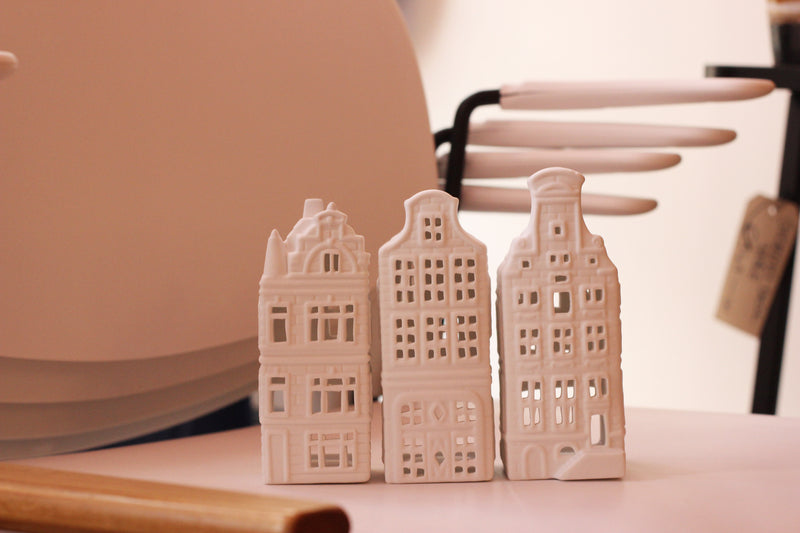 Canal House Tealight Holder - Set Of 3