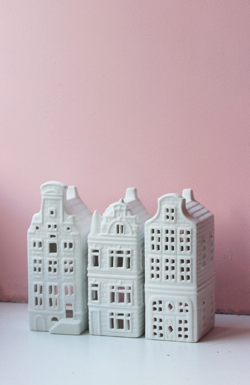 Canal House Tealight Holder - Set Of 3