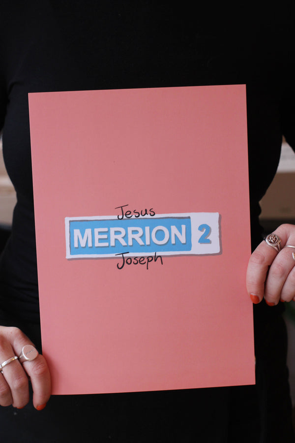 Jesus Merrion Joseph Art Print