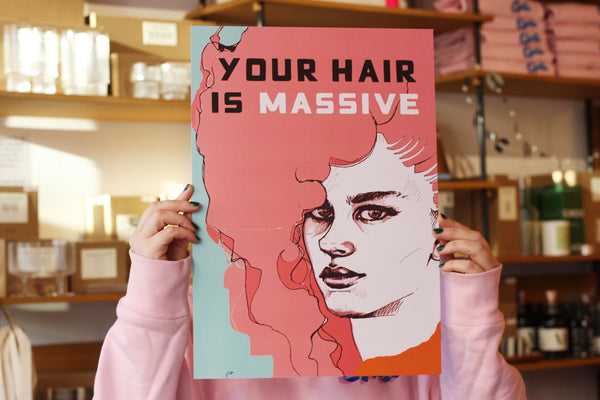 Hair is Massive 2023 Edition Art Print - New