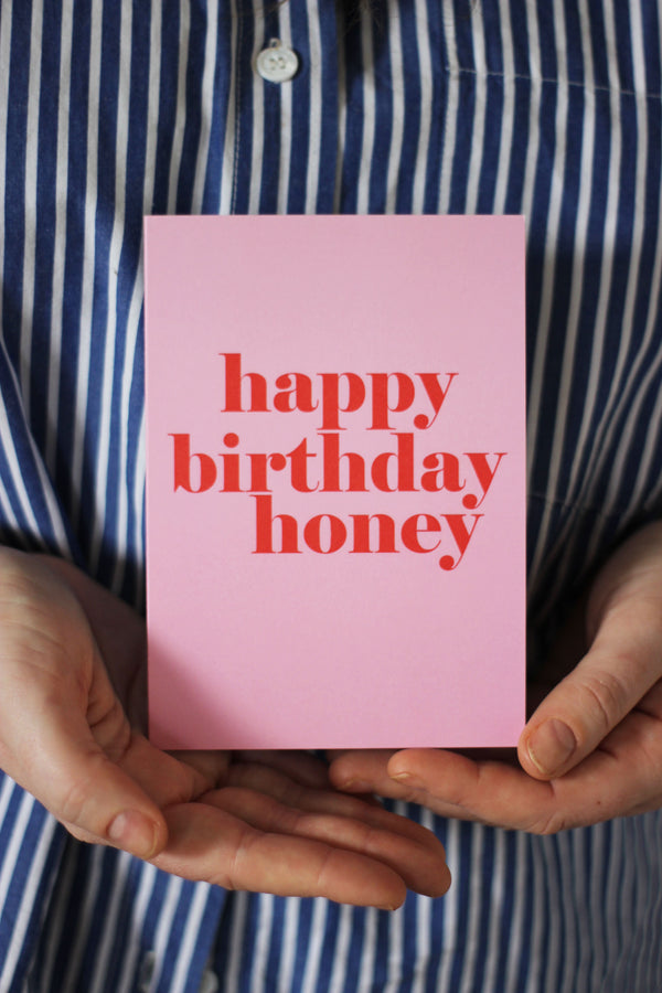 Happy Birthday Honey Card