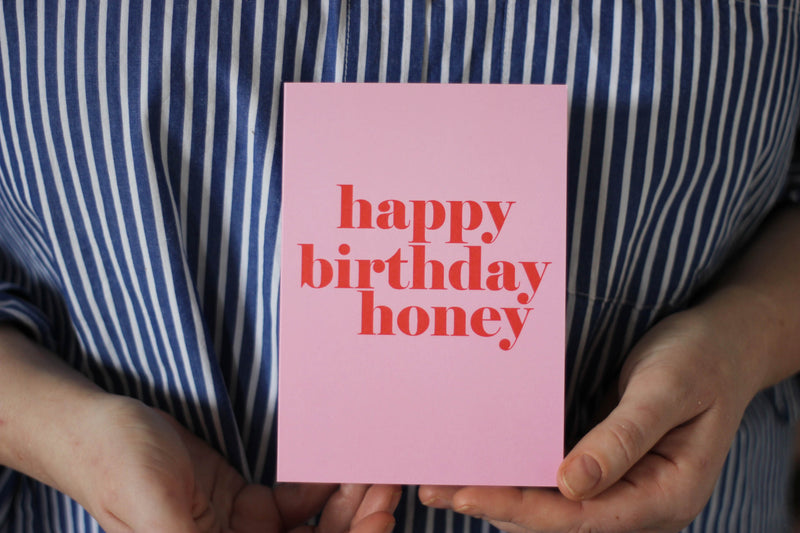 Happy Birthday Honey Card