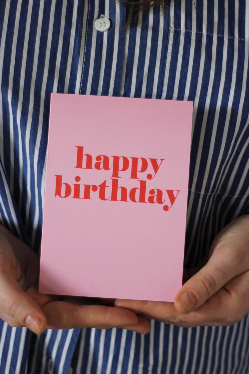 Happy Birthday Card