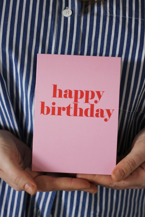 Happy Birthday Card