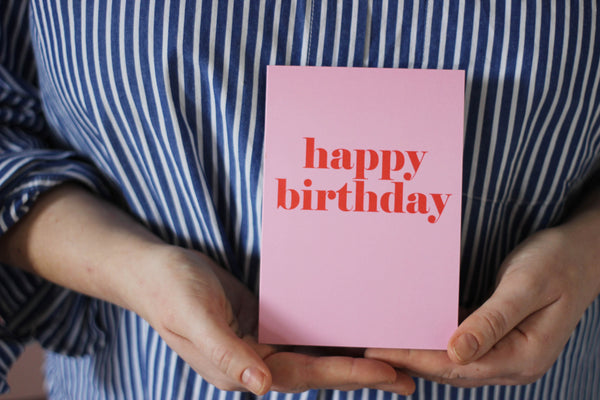 Happy Birthday Card