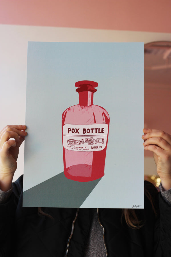 Pox Bottle Art Print