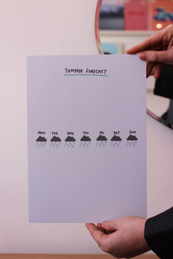 Summer Forecast Art Print