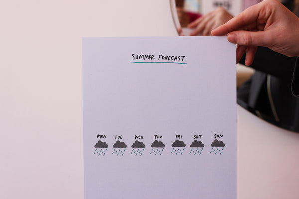 Summer Forecast Art Print