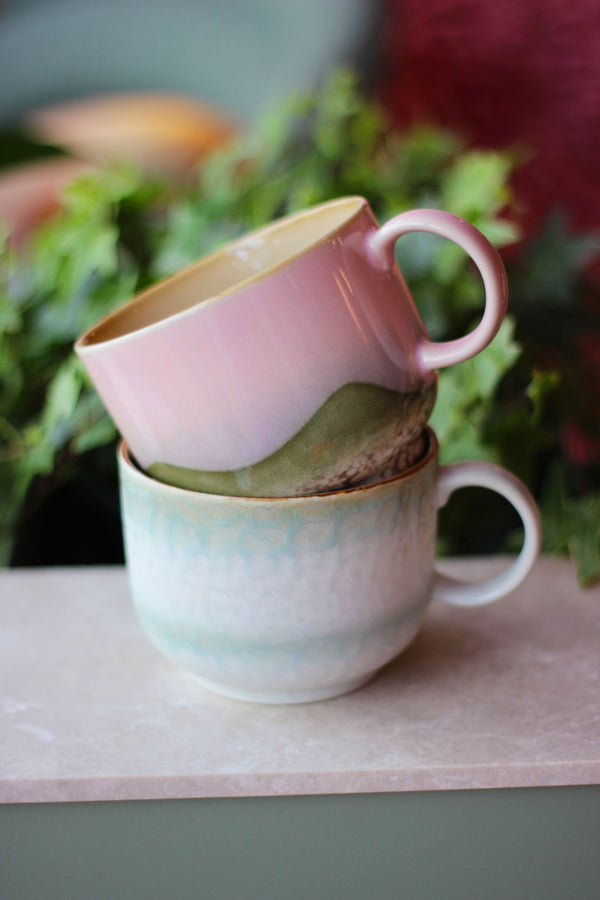 HKliving 70's Ceramic Nova Tea Cup (Set of 2)