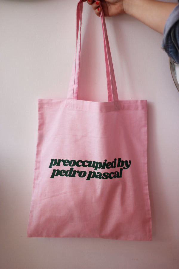 Preoccupied by Pedro Pascal Tote Bag