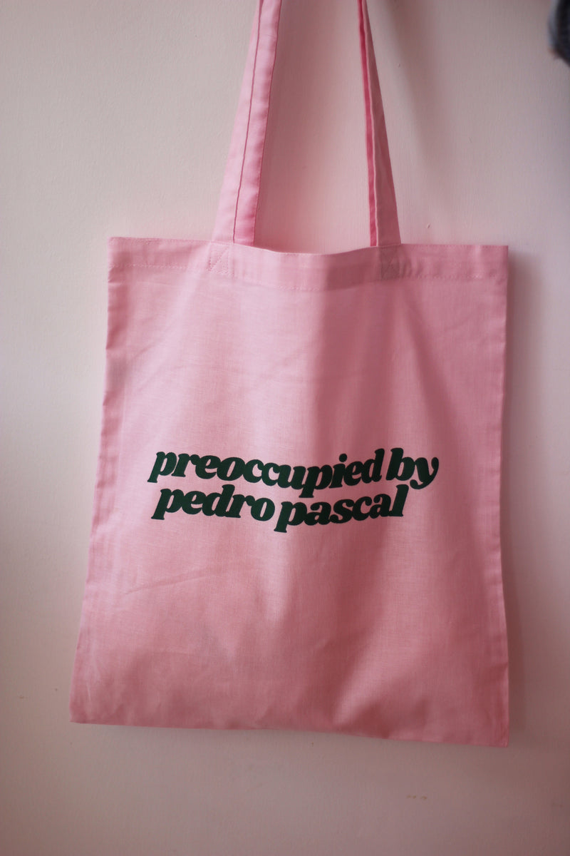Preoccupied by Pedro Pascal Tote Bag