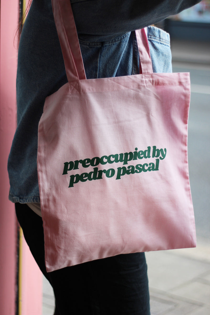 Preoccupied by Pedro Pascal Tote Bag
