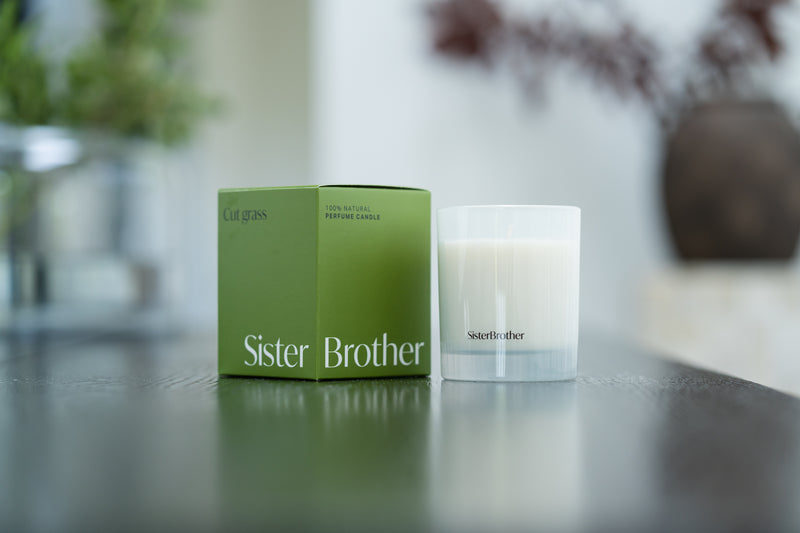 Cut Grass Candle by SisterBrother