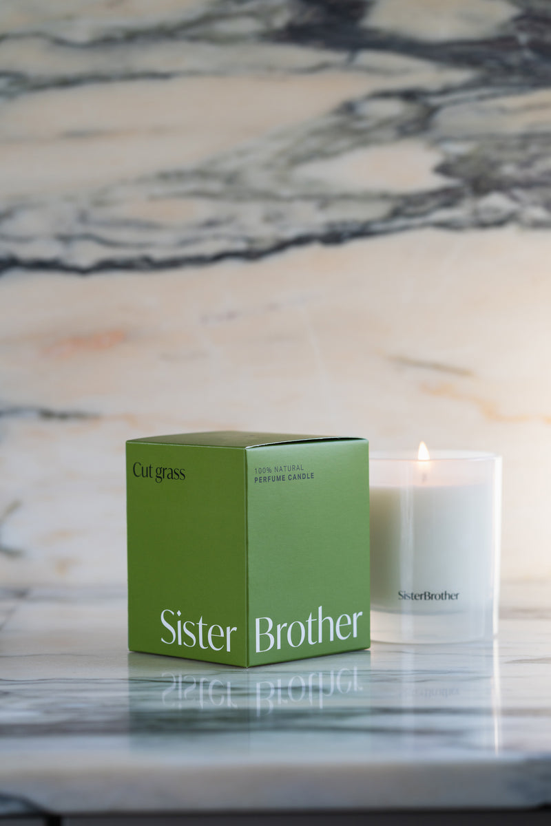 Cut Grass Candle by SisterBrother