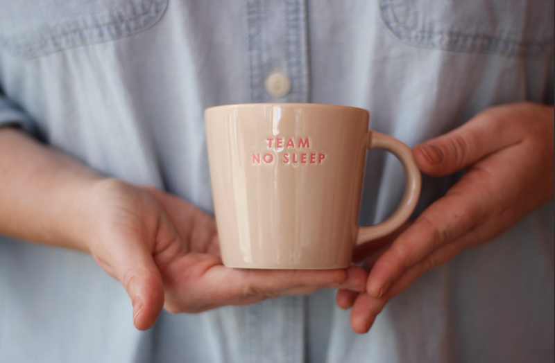 TEAM NO SLEEP Ceramic Mug