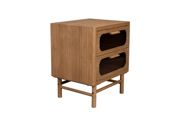 Caroun Retro Bedside Table