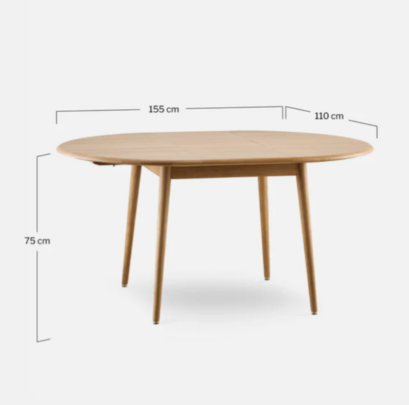 Fox Round Extendable Dining Table